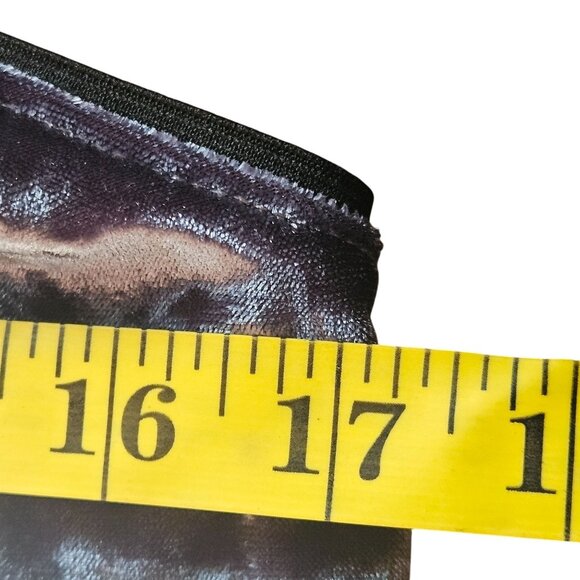 Topshop Women’s Velvet Slip Dress Silver XS – Whimsygoth, Y2K, Dark Academia - Picture 8 of 10